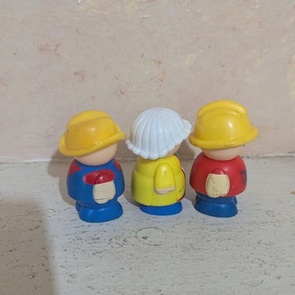 Shelcore Vintage Figurine Set - Farmer Chef & Construction Worker Toys VINTAGE - Picture 4 of 8